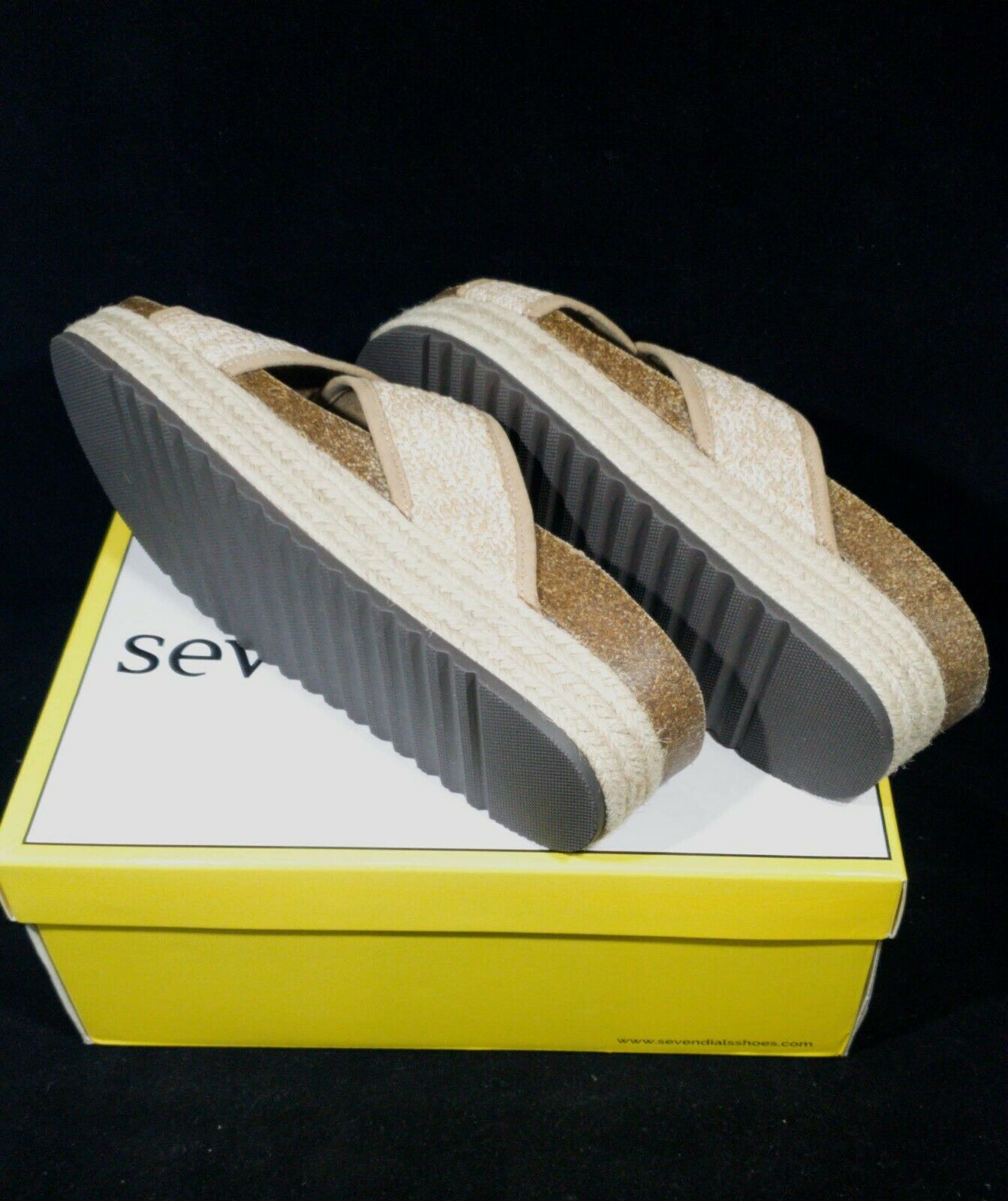 Seven Dials Women's Bradlie Sandal natural -   10m