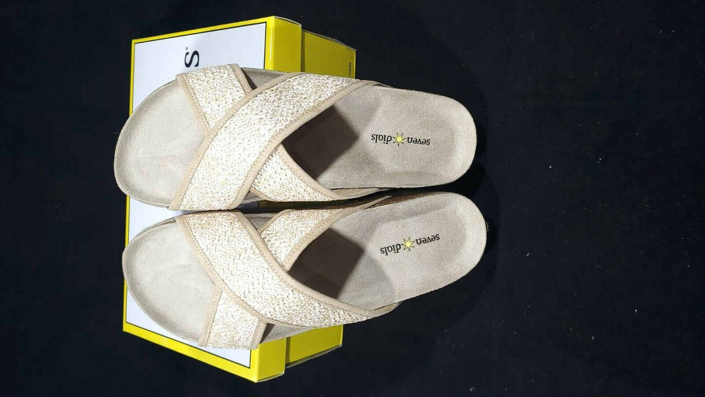 Seven Dials Women's Bradlie Sandal natural -   10m