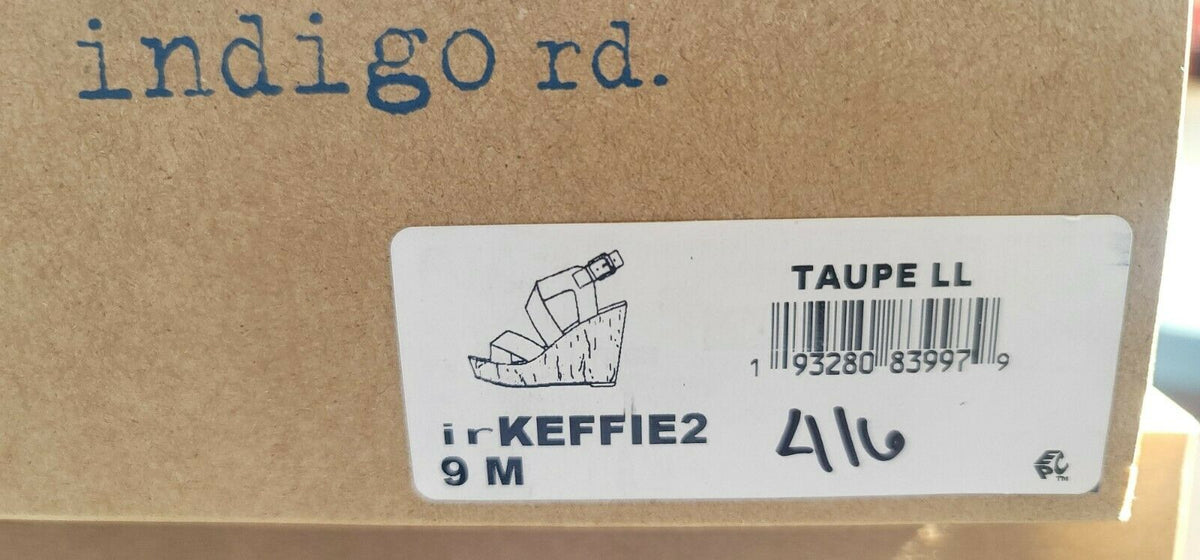 Indigo Rd. Wedge Keffie Beige Sandals 140 IRKEFFIE2 Size 10M