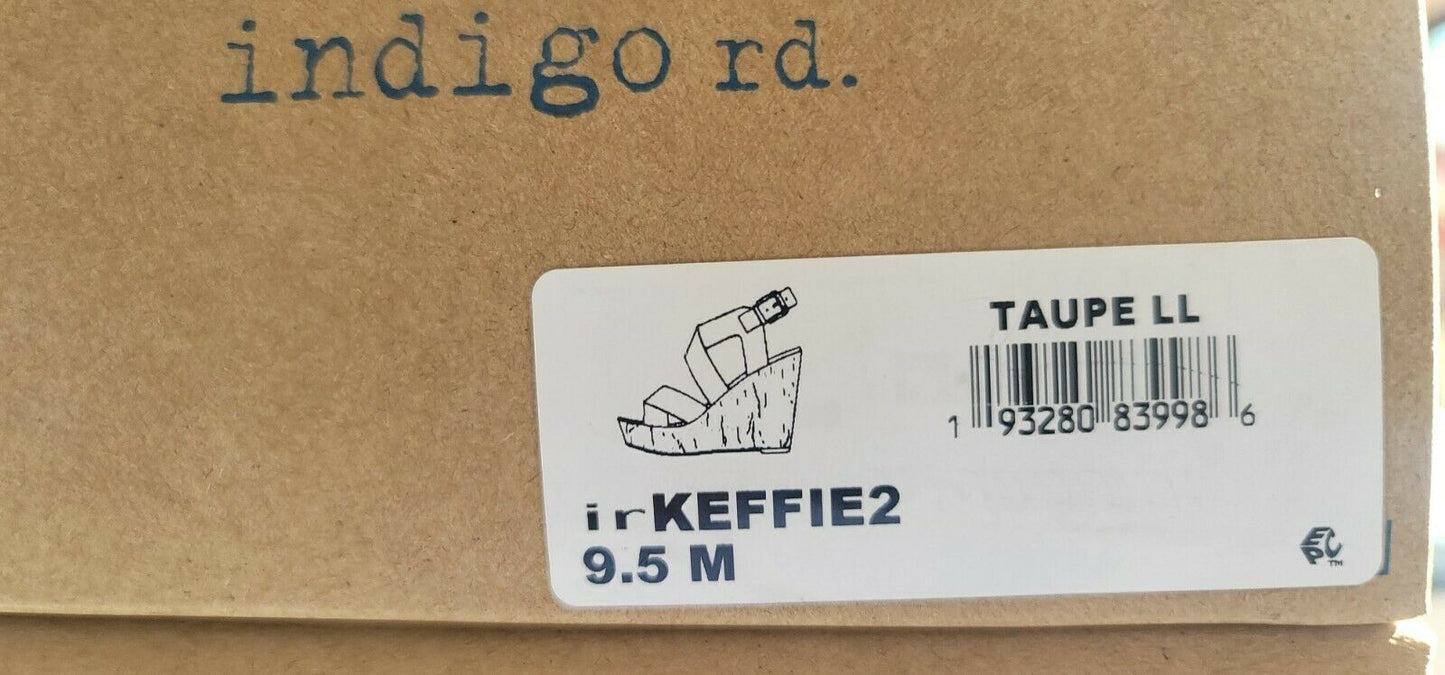 Indigo Rd. Wedge Keffie Beige Sandals 140 IRKEFFIE2