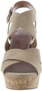 Indigo Rd. Wedge Keffie Beige Sandals 140 IRKEFFIE2 Size 10M