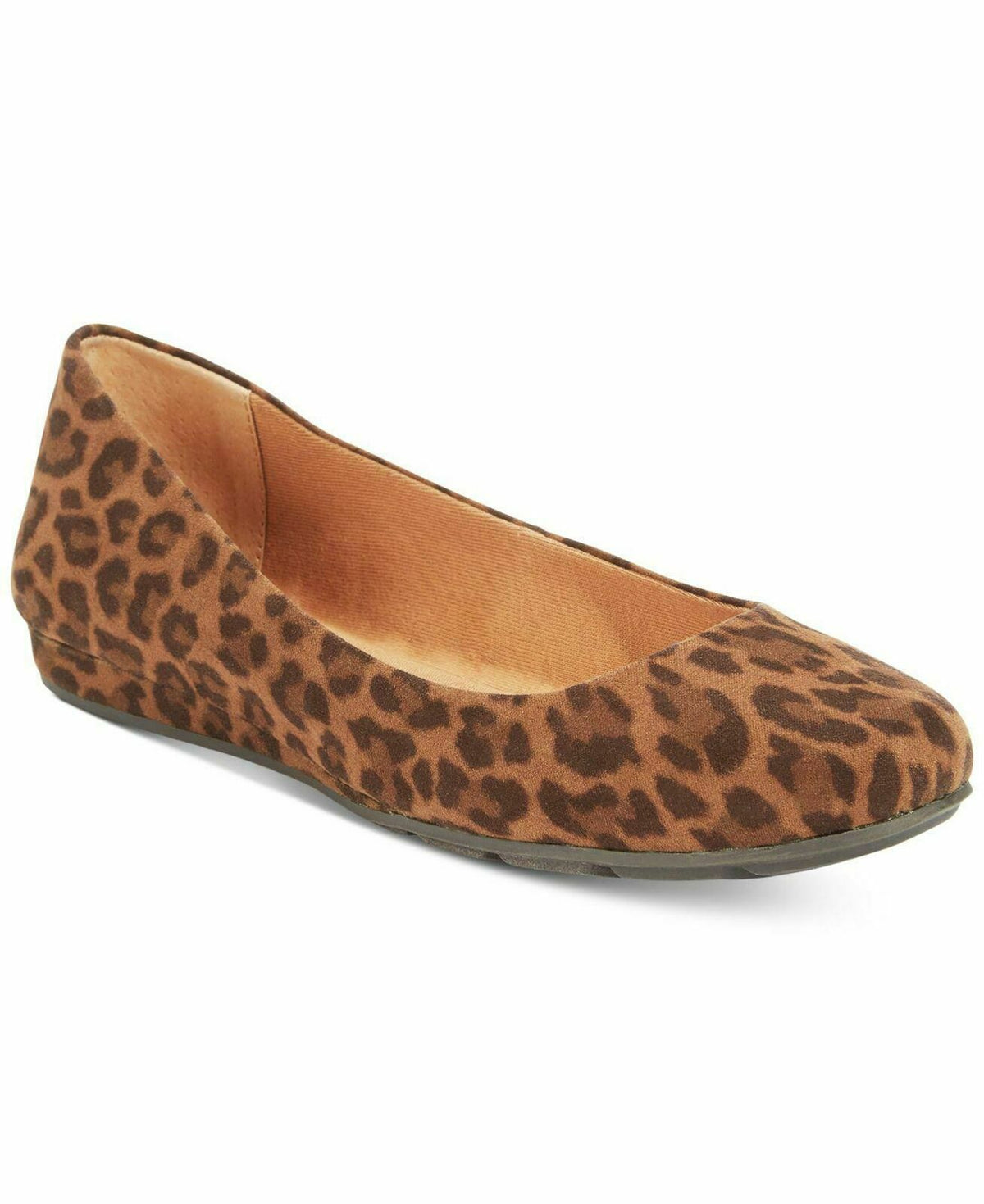 American Rag Womens Ellie Closed Toe Loafers Brown Leopard AELLIEBRN Size 8W