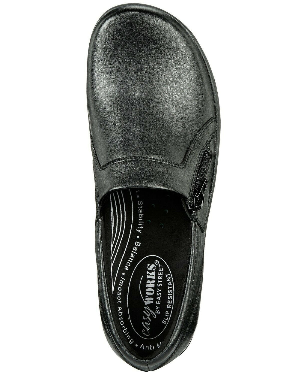 Easy Street Easy Works By Women's Bentley Slip Resistant Clogs  Size 9.5M
