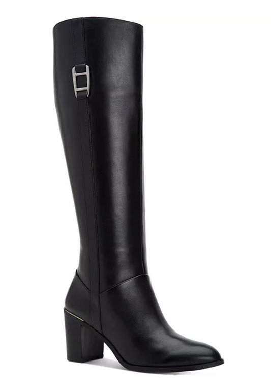 Alfani Women's Step N Flex Nellie Dress Boots  Color Black Size 6.5 M