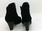 GIANI BERNINI WOMENS BELLEE CLOSED TOE ANKLE FASHION BOOTS, BLACK 3, SIZE 7 M