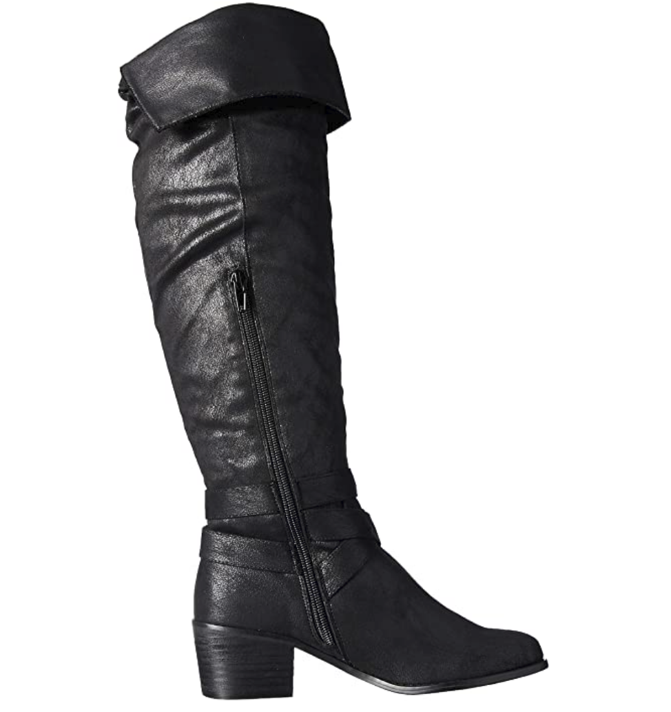 Carlos by Carlos Santana Women's Jada Over The Knee Boots  Black Size 11