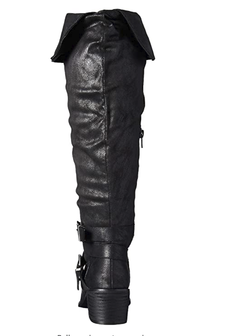 Carlos by Carlos Santana Women's Jada Over The Knee Boots  Black Size 11