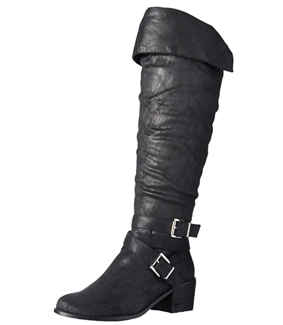 Carlos by Carlos Santana Women's Jada Over The Knee Boots  Black Size 11