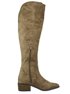 Carlos by Carlos Santana Women's Briar Over The Knee Boots  Sand Size 5.5