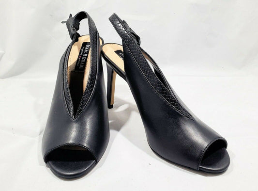 saac Mizrahi Ledger Slingback Heel black - 8.5m