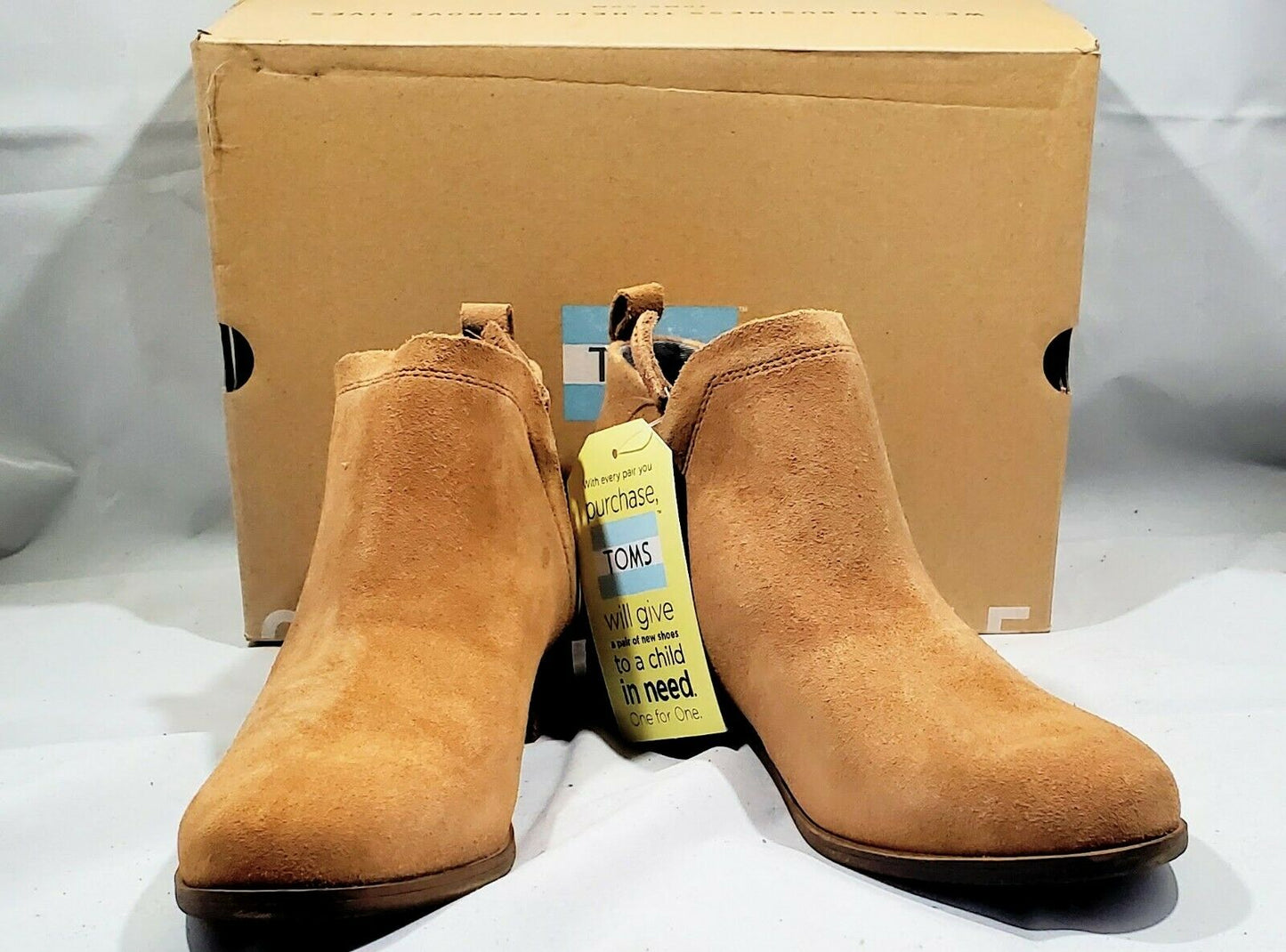 TOMS Deia Toffee Suede/Wool Boot  Color Brown