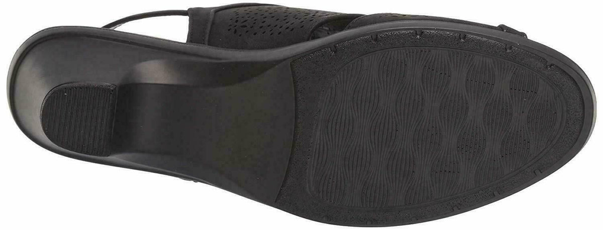 Easy Street Women's Linda Slingback Dress Casual Sandal   Color Black Size 11M