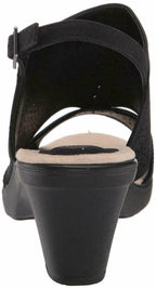 Easy Street Women's Linda Slingback Dress Casual Sandal   Color Black Size 11M