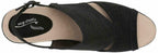 Easy Street Women's Linda Slingback Dress Casual Sandal   Color Black Size 11M