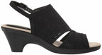 Easy Street Women's Linda Slingback Dress Casual Sandal   Color Black Size 11M
