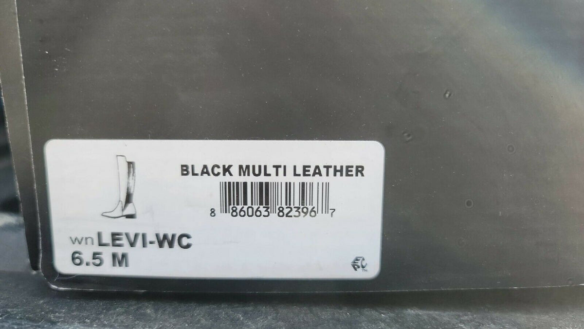 Nine West Levi Color Black Leather Size 6.5