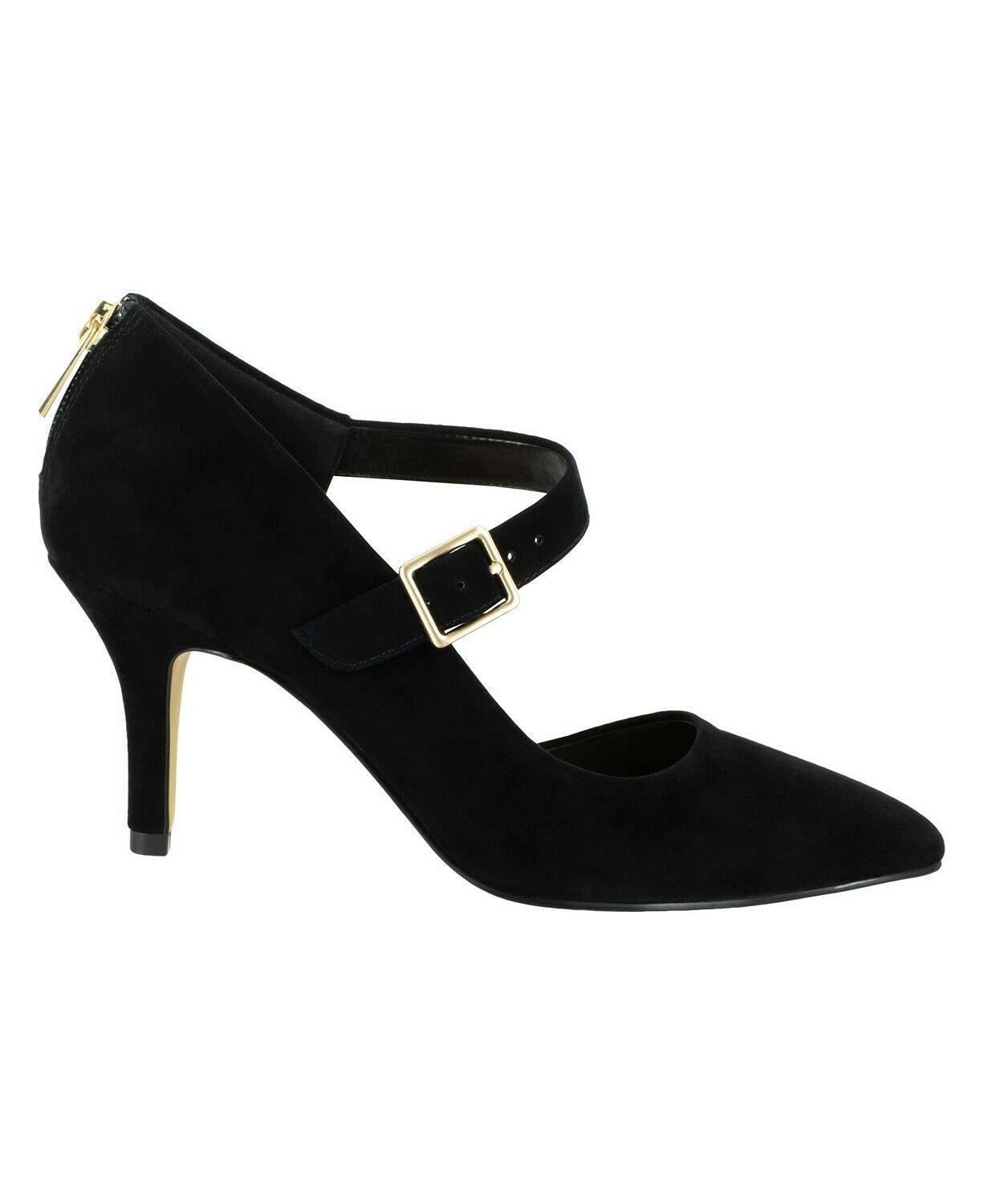 Bella Vita Black Dawson D'Orsay Pumps  Color Black Size 7.5M