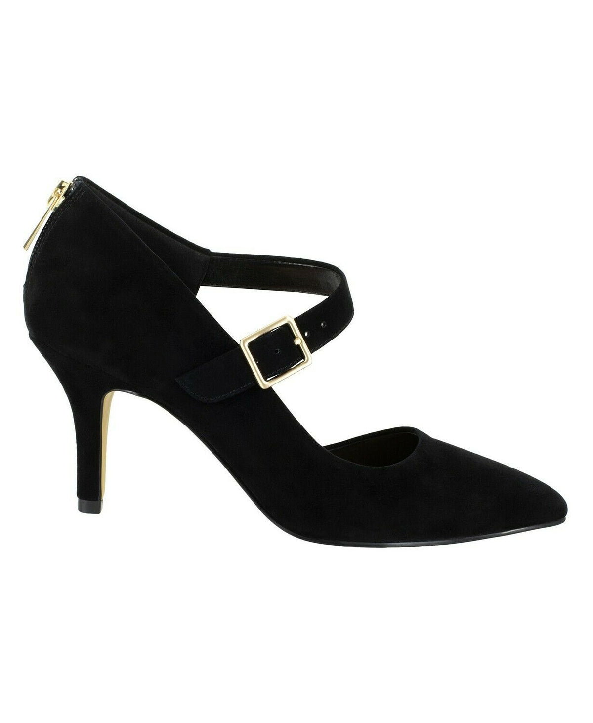 Bella Vita Black Dawson D'Orsay Pumps  Color Black Size 7.5M