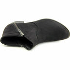 American Rag Womens Abby Almond Toe Ankle Fashion Boots, Black, Size 5  AABBYR