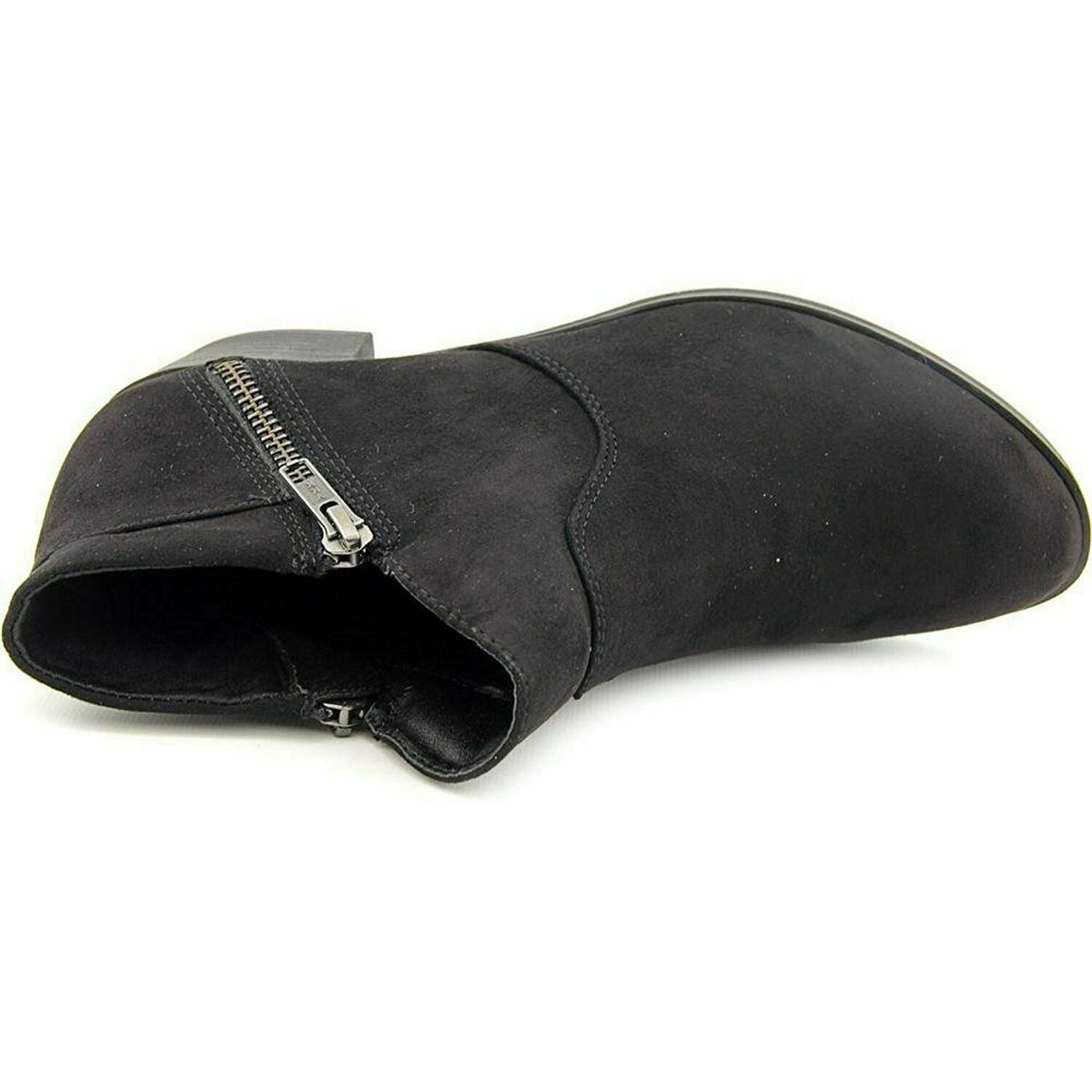 American Rag Womens Abby Almond Toe Ankle Fashion Boots, Black, Size 5  AABBYR