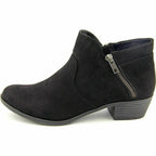 American Rag Womens Abby Almond Toe Ankle Fashion Boots, Black, Size 5  AABBYR