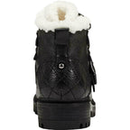 Nine West Women's Wade Heels Combat Boot  Color Black Multi Size 7.5M