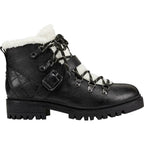 Nine West Women's Wade Heels Combat Boot  Color Black Multi Size 7.5M