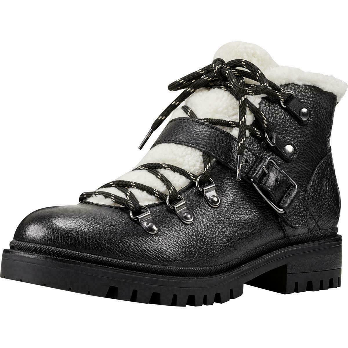 Nine West Women's Wade Heels Combat Boot  Color Black Multi Size 7.5M