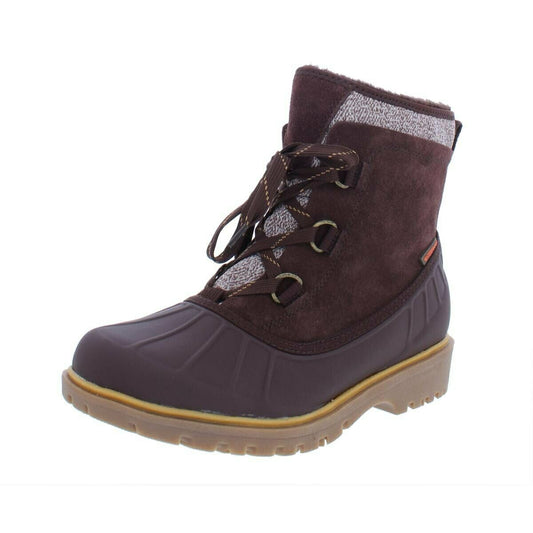 Baretraps  Womens Silita Suede Waterproof Winter Boots  Color Dark Brown Size 9M
