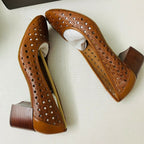 Patricia Nash Allegra Pumps Shoes   Color Tan Size 9.5M