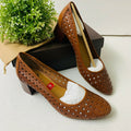 Patricia Nash Allegra Pumps Shoes   Color Tan Size 9.5M