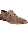 Alfani Men's Darius Monk-Strap Oxfords Shoes  Brown Size 7
