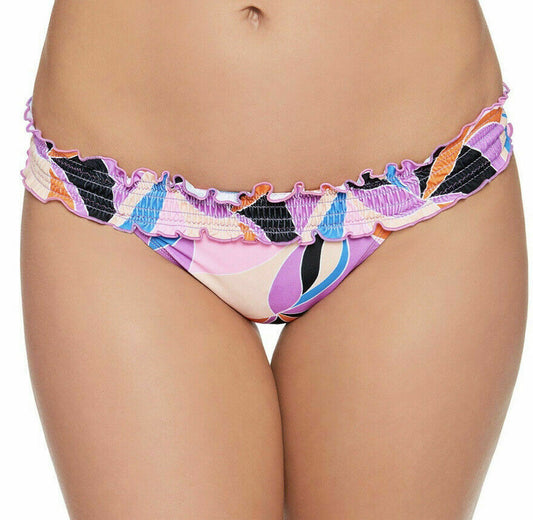 Salt + Cove Juniors' Kaleidescope Smocked Bikini Bottoms  Multicolor Size XS