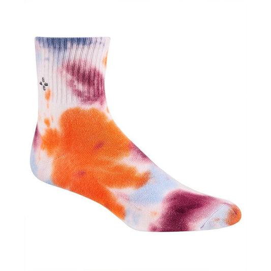 Sun Stone Mens Novelty Half Calf Socks  Color Tie Dye ONE SIZE