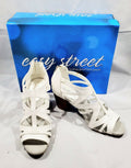Easy Street Women's Amaze Sandal White Polyurethane Strappy Sandals -   9M