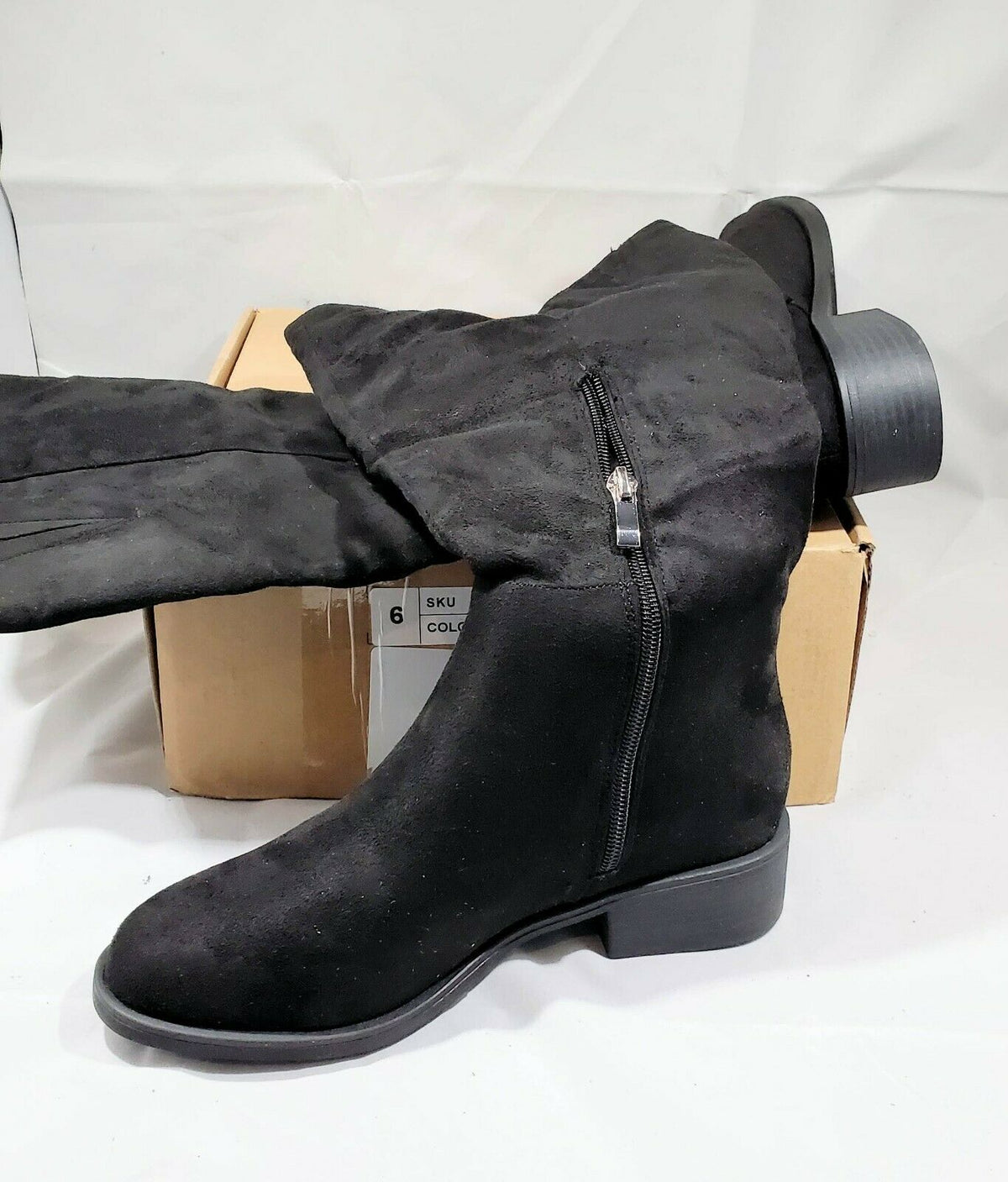 Journee Collection Blakely Women's Knee-High Boot black -   6m