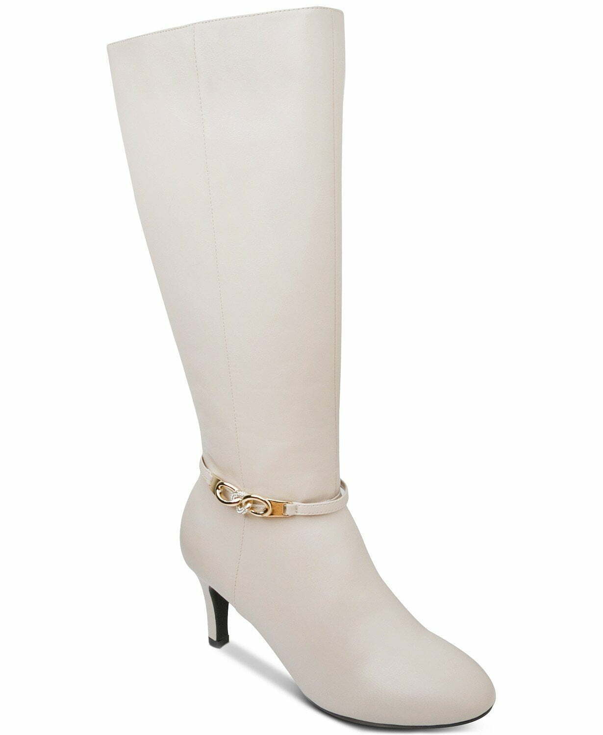 Karen Scott Women's Hanna Dress Boots  Color White Size 5.5M