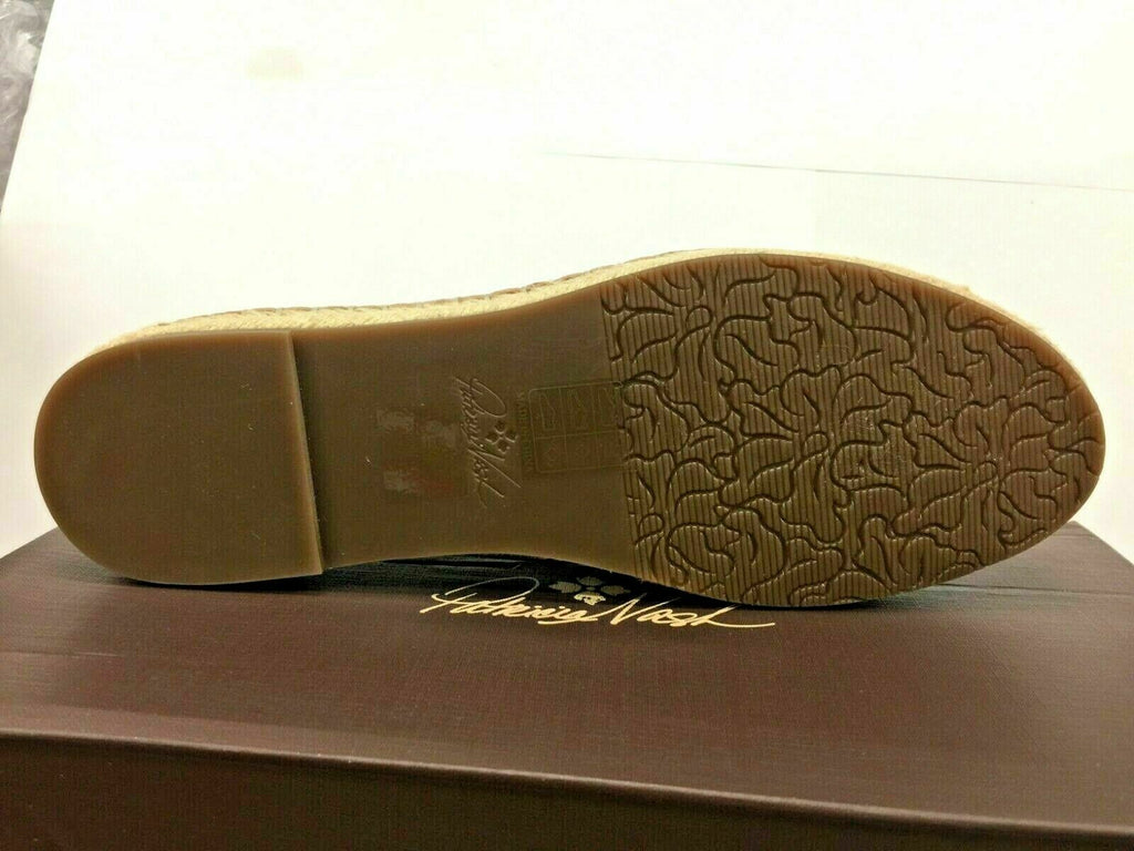 Patricia Nash Women's ELENA Espadrille Flat Shoes  Color Pale Gold Size 6.5M