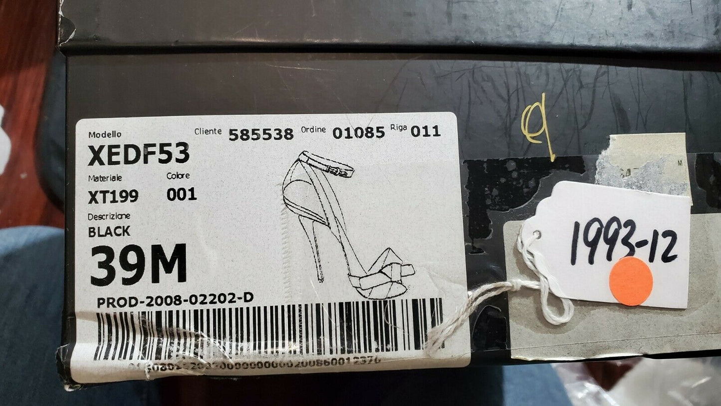 Emporium Armani Metallic Knot D'Orsay Pumps .- Size 9.5 (39.5)