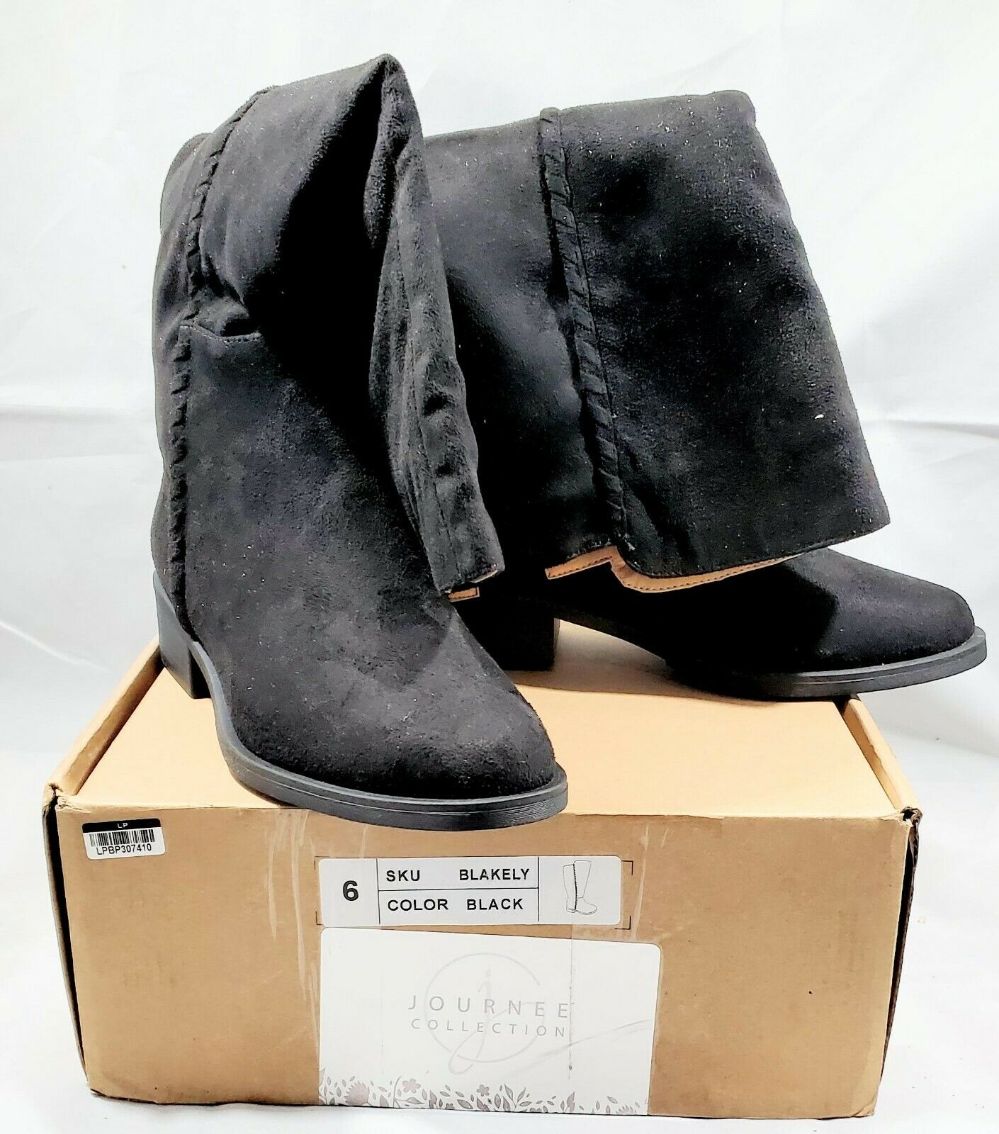 Journee Collection Blakely Women's Knee-High Boot black -   6m