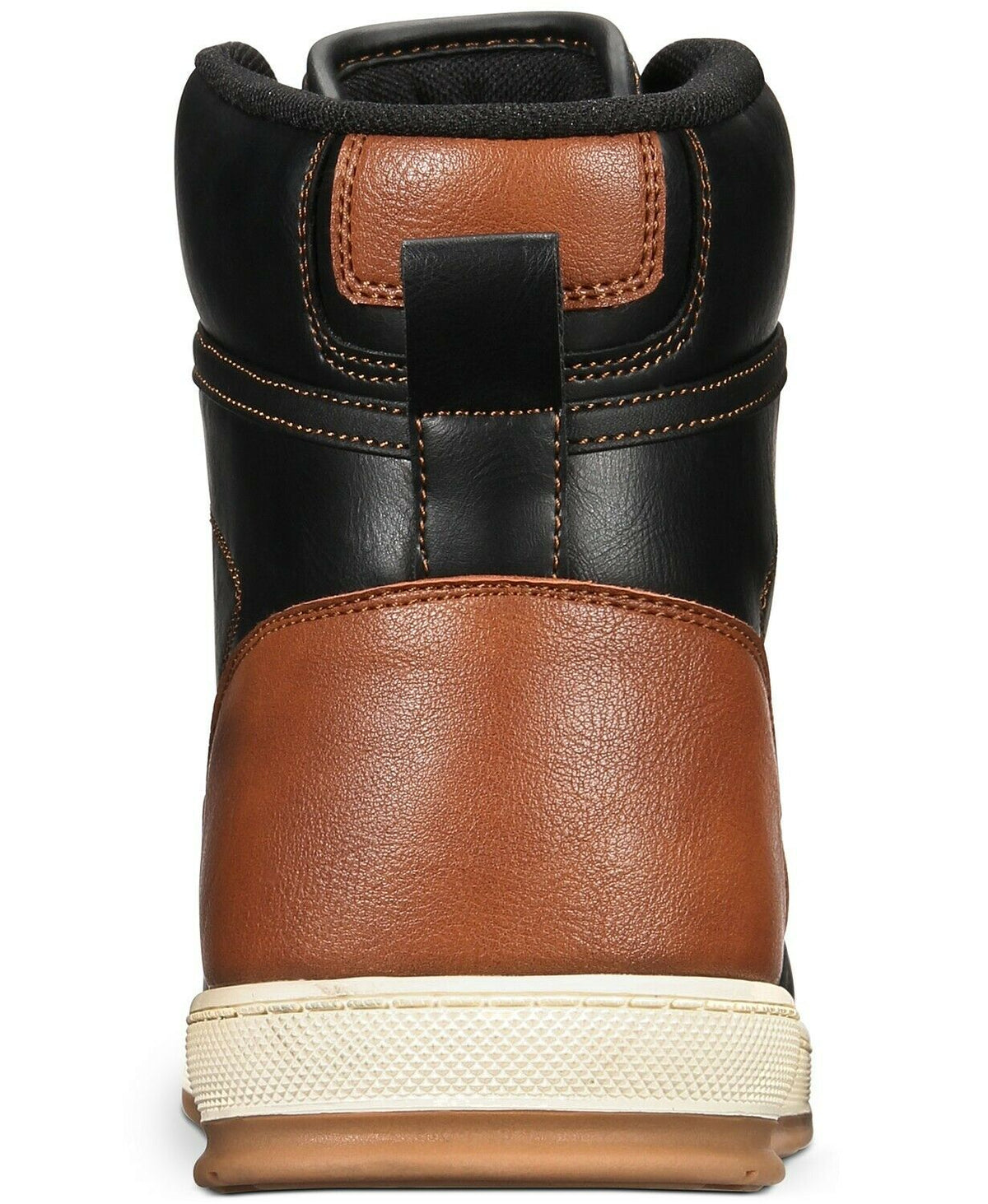 LEVI'S Men's Black/Tan Comfort Supportive Casual High Top Sneaker Boot Size 10