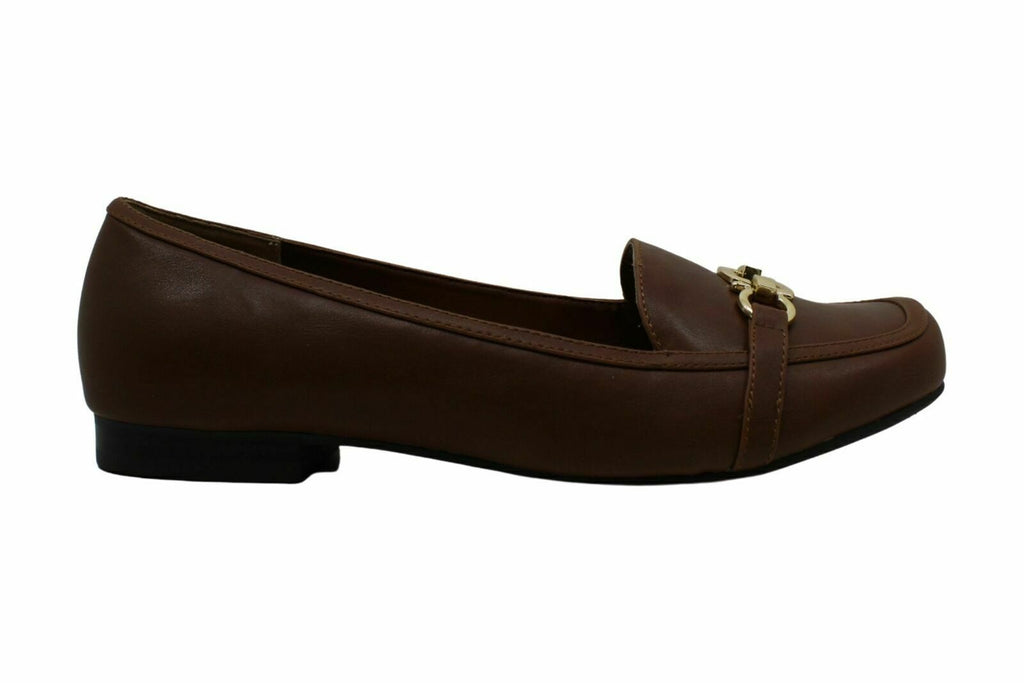 Charter Club Women's Alettee Square-Toe Loafers  Color Cognac Size 9.5M