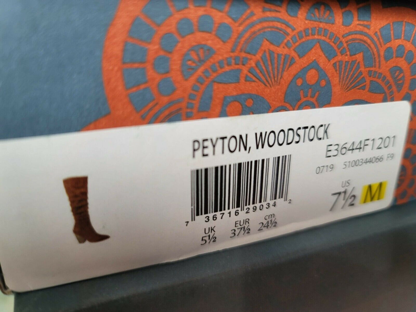 Carlos Santana Women's Peyton Knee High Boot  Color Woodstock