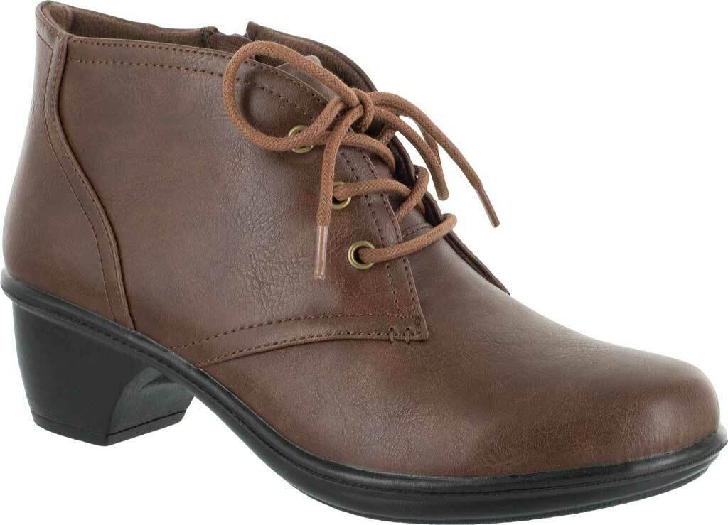 Easy Street Women's Debbie Bootie Color Brown Size 6.5