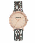 Anne Klein Women's Multi Vegan Leather Strap Watch Style: AK/3332RGMT