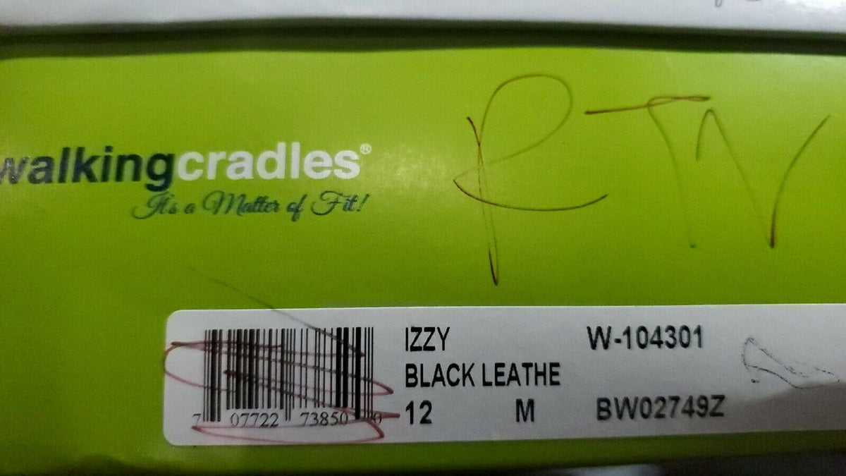Walking Cradles Women's black izzy Pumps  size 12m