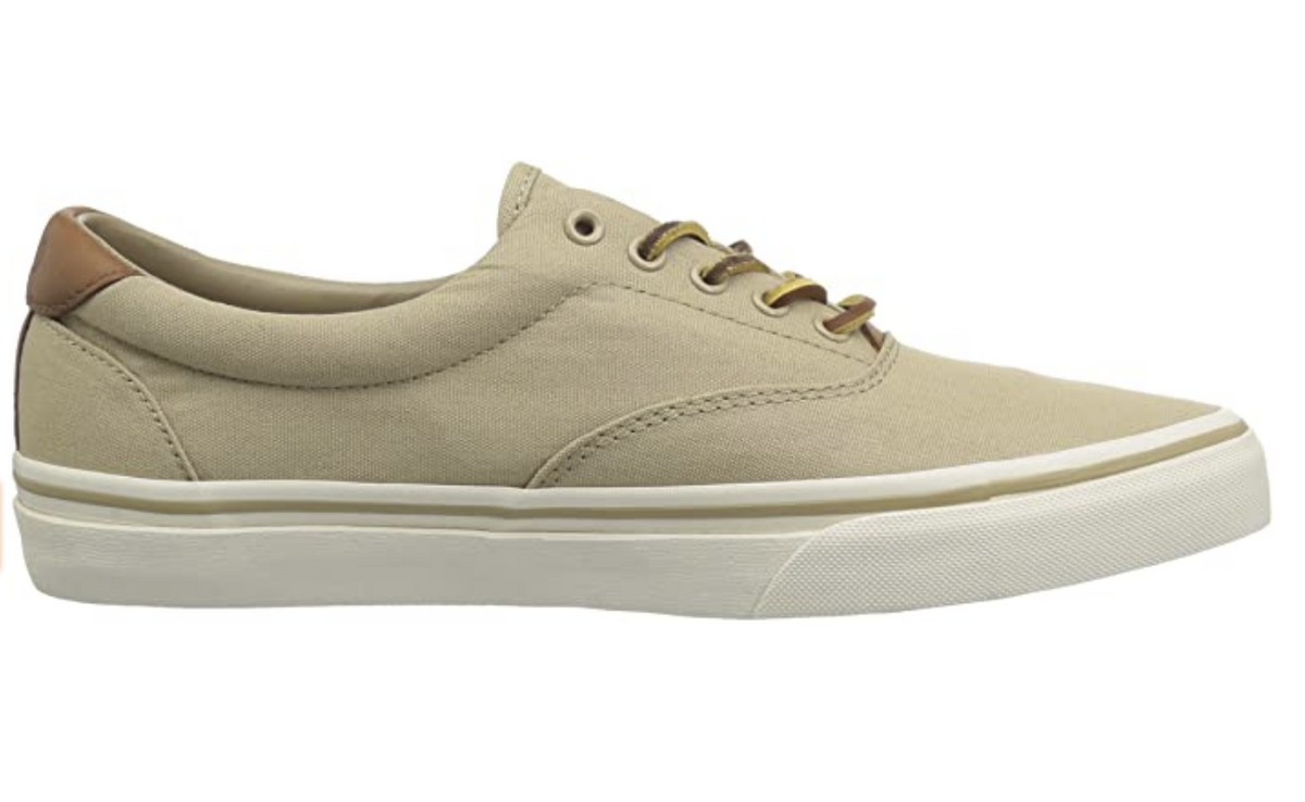 Polo Ralph Lauren Men's Thorton Sneakers  Khaki Size 8.5