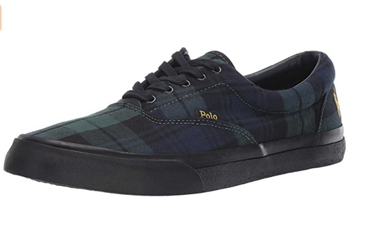 Polo Ralph Lauren Men's Thorton Sneaker Color: Blackwatch Tartan