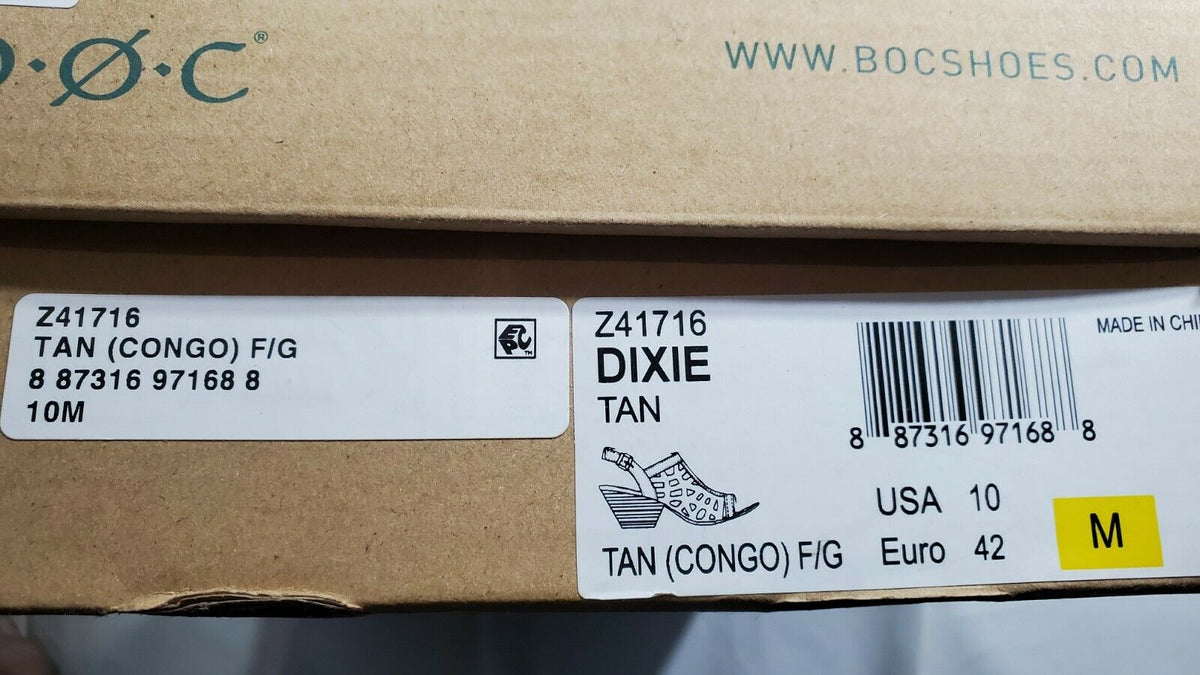 B.O.C Dixie Dress Sandal  Color Tan  Size 10M
