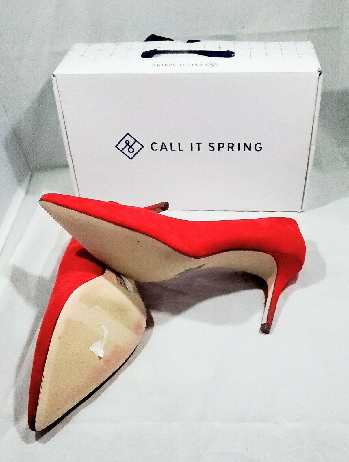 Call It Spring Women's Fririen Pumps  Color Red Size 10M